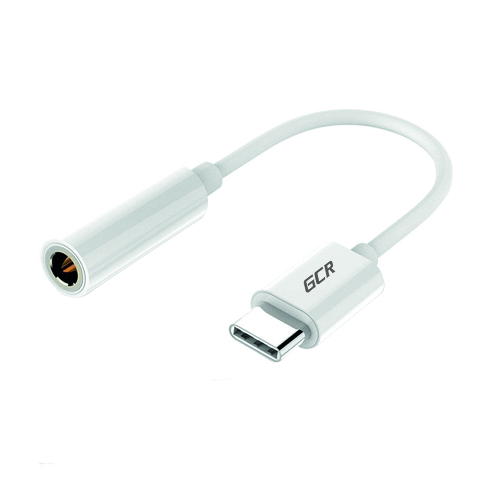 Кабель Jack 3.5mm(F) USB Type-C(m), Greenconnect GCR-UC2AUXF