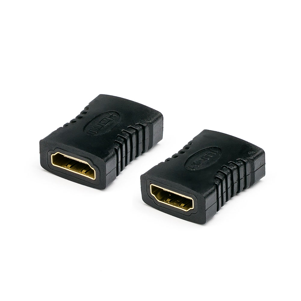 

Переходник (адаптер) HDMI(19F)-HDMI(19F) v2.0 4K, черный Atcom (AT3803)