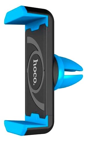 

Держатель автомобильный Hoco CPH01, раздвижной для смартфонов 5.5" (от 55 мм до 86 мм) зажим в воздуховод, белый/серый, CPH01