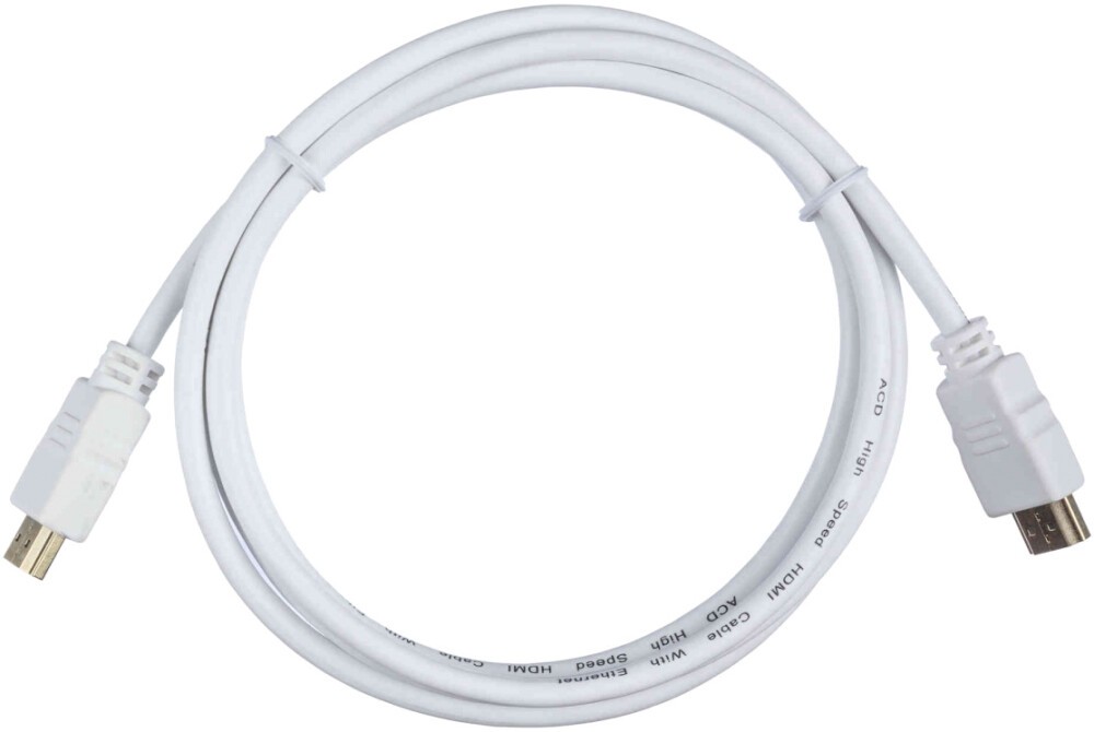 

Кабель HDMI(19M)-HDMI(19M) v1.4 4K, экранированный, 1.8 м, черный ACD (ACD-DHHM1-18W)