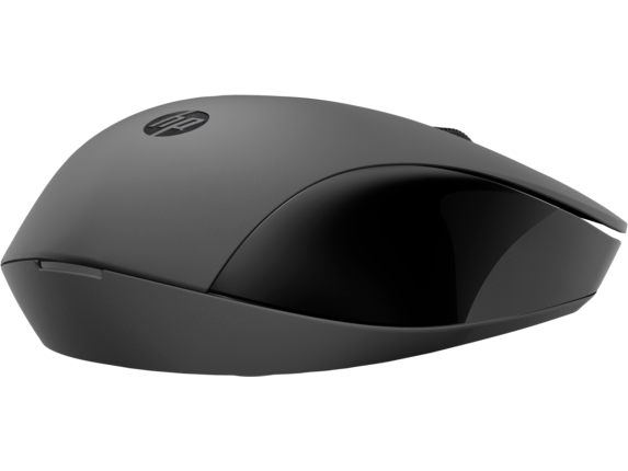 Мышь беспроводная HP 150 Wireless Mouse, 1600dpi, оптическая светодиодная, USB, черный (2S9L1AA)