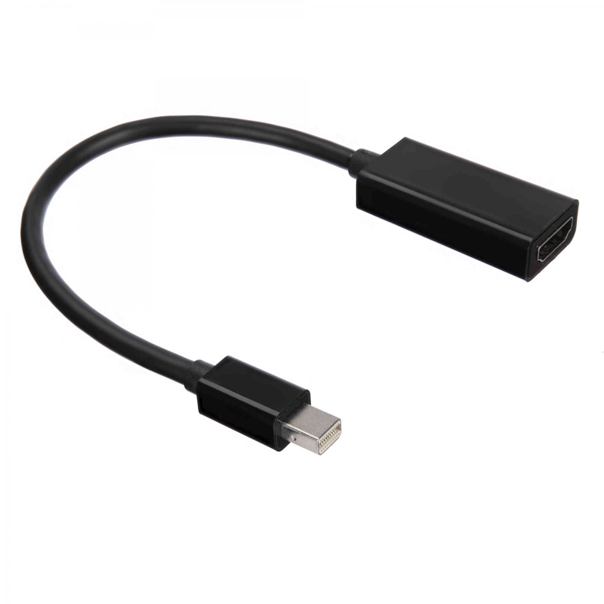 

Кабель Mini DisplayPort(20M)-HDMI(19F) v1.2 4K, экранированный, 20см, черный ACD (ACD-DAMHF-01B)