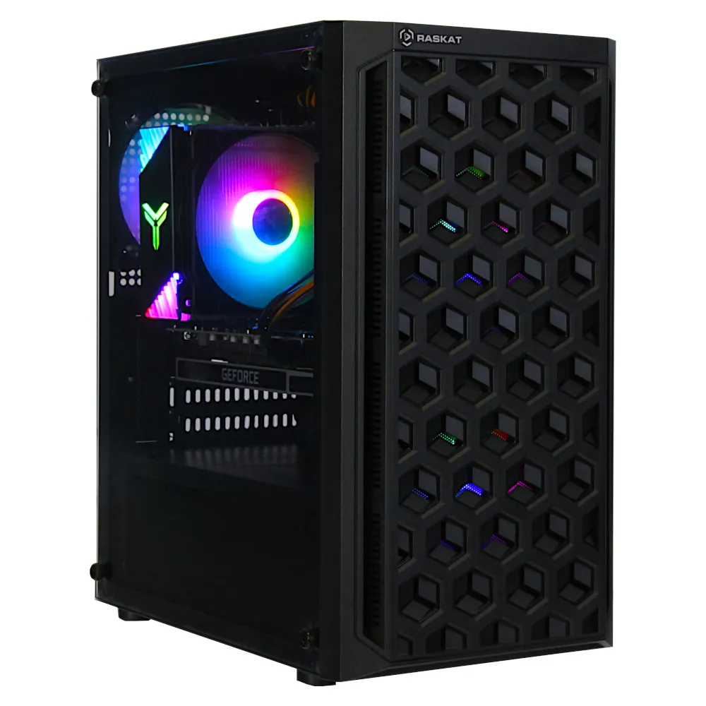 

Системный блок Raskat Strike 520, Intel Core i5 10400F 2.9GHz, 16Gb RAM, 500Gb SSD, NVIDIA GeForce RTX 2060 6Gb, W10, черный (79792), 520