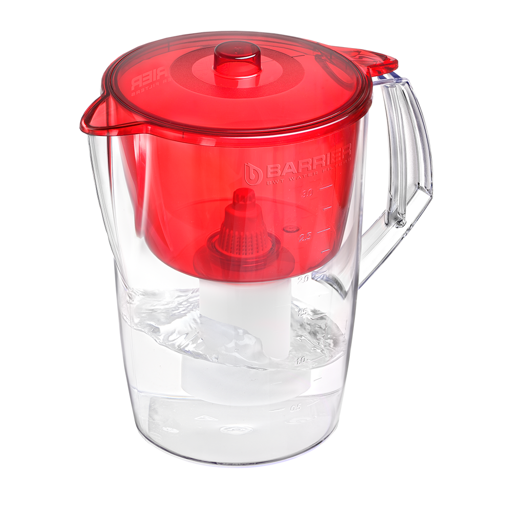 

Фильтр кувшин Барьер Лайт, прозрачный/красный (В063Р51), Лайт