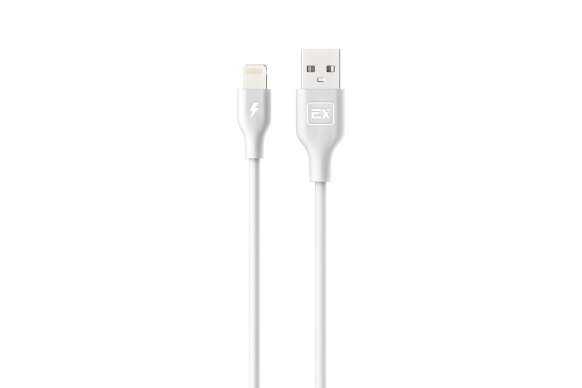 

Кабель Lightning 8-pin(m)-USB 2.0(Am), 1A, 3м, белый Exployd (EX-K-810), 0