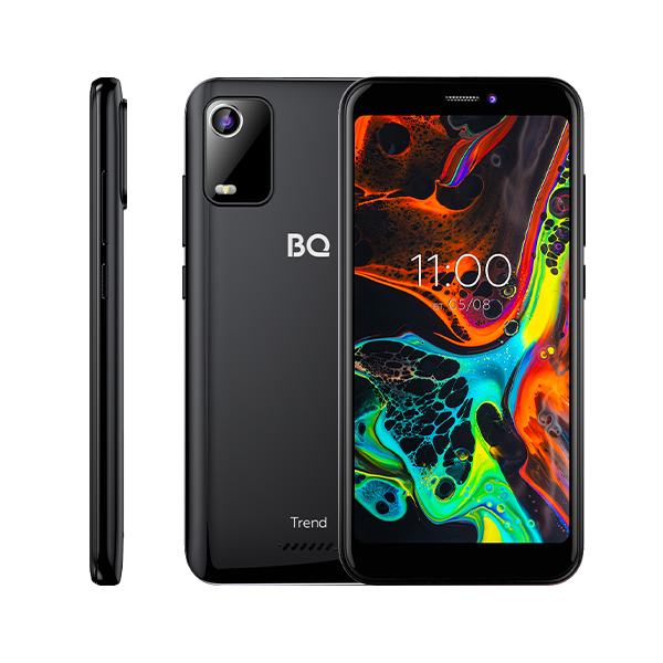 

Смартфон BQ 5560L Trend, 5.45" 720x1440 IPS, Unisoc SC9832E, 1Gb RAM, 8Gb, 3G/4G, Wi-Fi, BT, Cam, 2-Sim, 2000 мА⋅ч, Micro-USB, Android 11 Go, черный, 5560L Trend