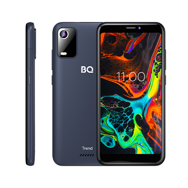 

Смартфон BQ 5560L Trend, 5.45" 720x1440 IPS, Unisoc SC9832E, 1Gb RAM, 8Gb, 3G/4G, Wi-Fi, BT, Cam, 2-Sim, 2000 мА⋅ч, Micro-USB, Android 11 Go, синий, 5560L Trend