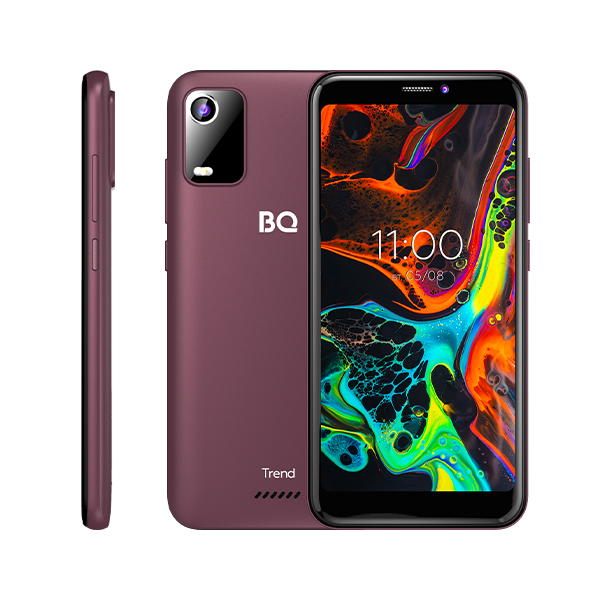 

Смартфон BQ 5560L Trend, 5.45" 720x1440 IPS, Unisoc SC9832E, 1Gb RAM, 8Gb, 3G/4G, Wi-Fi, BT, Cam, 2-Sim, 2000 мА⋅ч, Micro-USB, Android 11 Go, бордовый, 5560L Trend