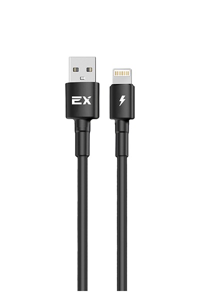 

Кабель Lightning 8-pin-USB, 2A, 1м, черный Exployd RASH (EX-K-1150)