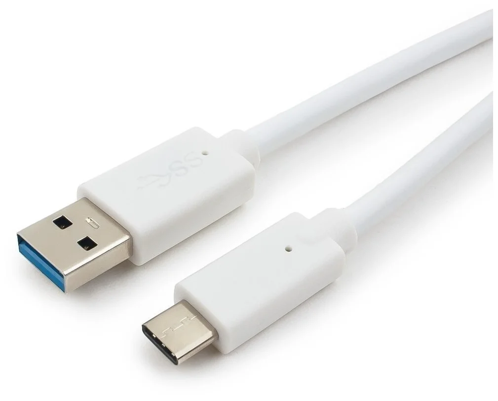 

Кабель USB Type-C (m)-USB, экранированный, 1м, белый Bion (BXP-CCP-USB3-AMCM-1M-W)