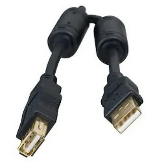 

Кабель-удлинитель USB(Am)-USB(Af), ферритовый фильтр, экранированный, 1.8 м, черный, Bion (BXP-CCF-USB2-AMAF-018)