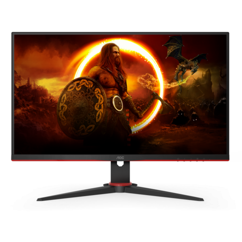 

Монитор 23.8" AOC 24G2SAE VA, 1920x1080 (16:9), 350кд/м2, 165Hz, 1мс, 178°/178°, FreeSync, VGA, HDMI, DisplayPort, черный/красный (24G2SAE), 24G2SAE