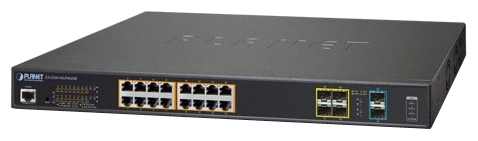 

Коммутатор Planet GS-5220-16UP4S2XR, управляемый, кол-во портов: 16x1 Гбит/с, SFP 4x1 Гбит/с, кол-во SFP/uplink: SFP+ 2x10 Гбит/с, установка в стойку, PoE: 16x75Вт (макс. 400Вт) (GS-5220-16UP4S2XR), GS-5220-16UP4S2XR