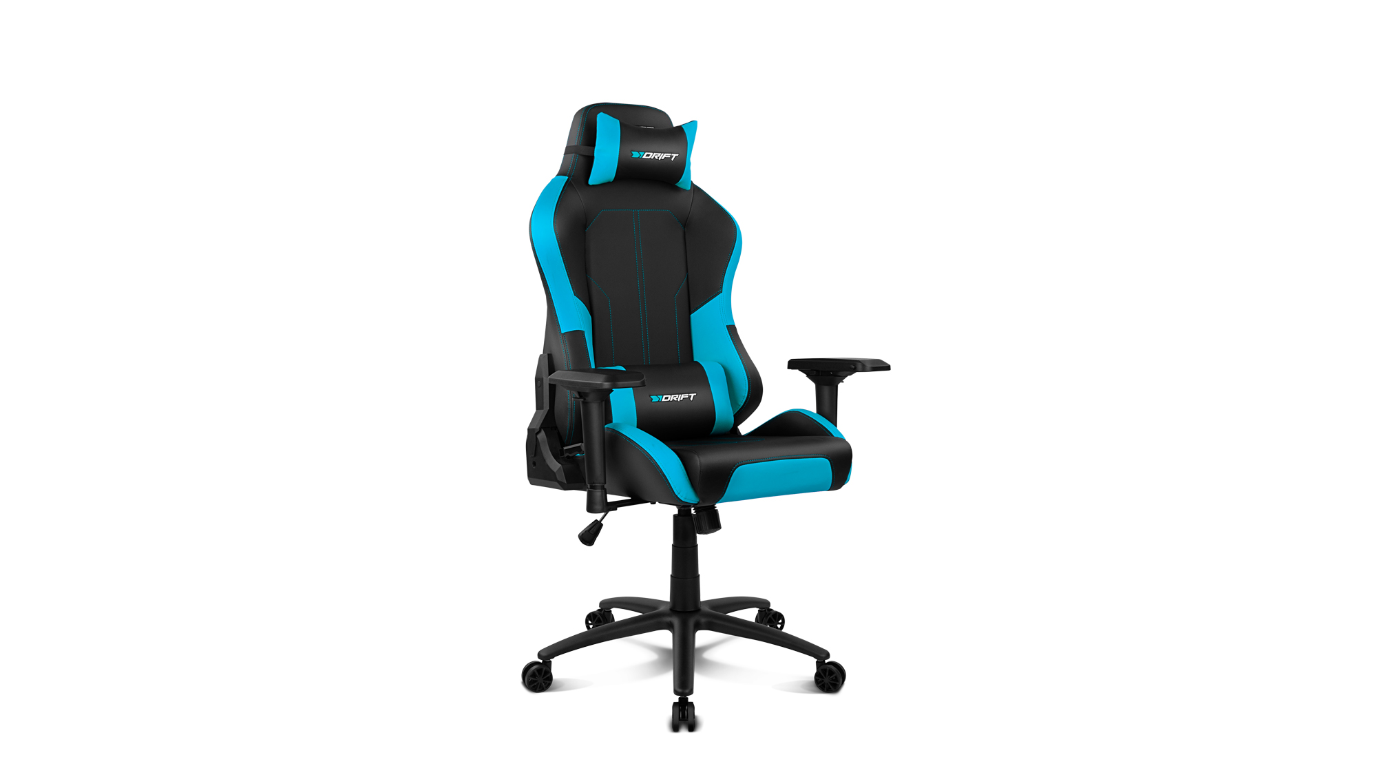 Кресло игровое Drift DR250, черный/синий (DR250BL)