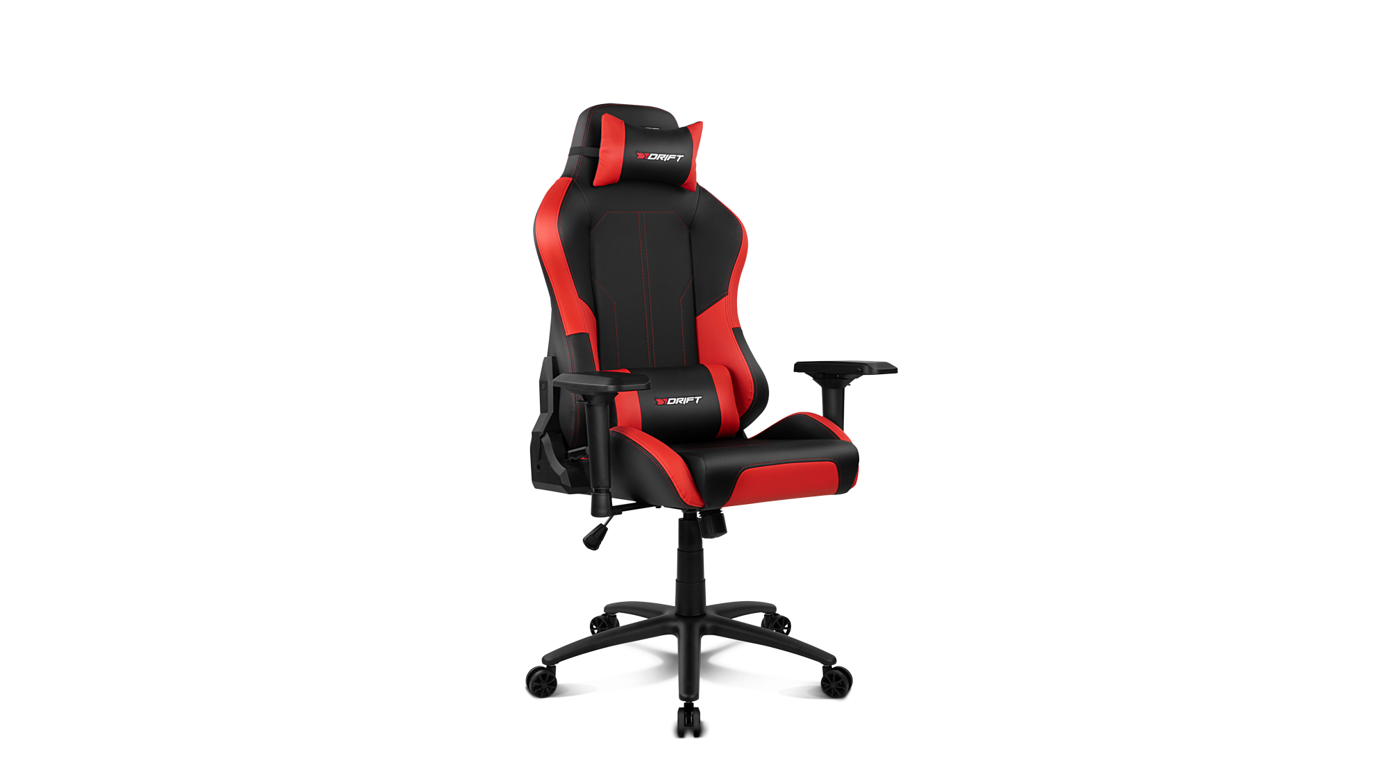 Кресло игровое Drift DR250, черный/красный (DR250R)