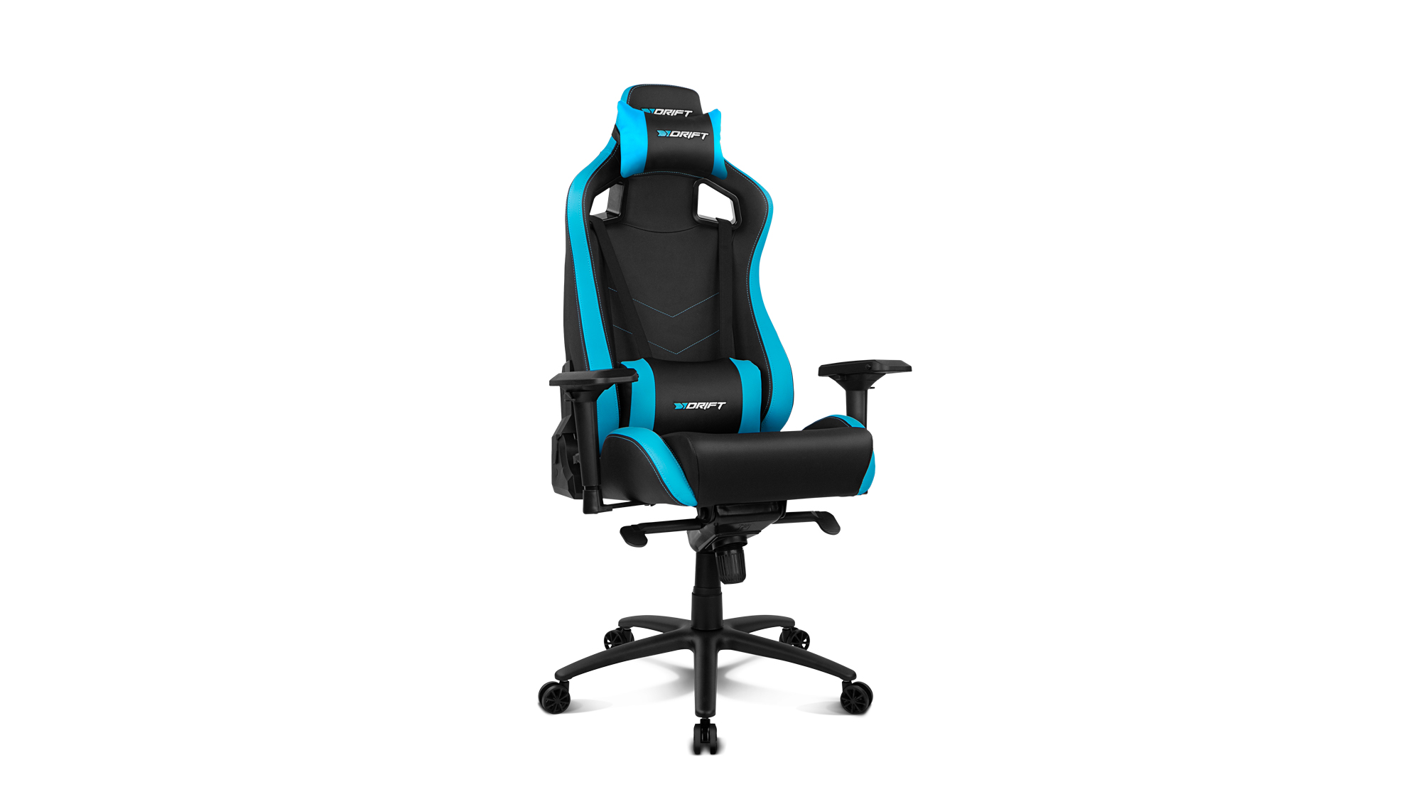 Кресло игровое Drift DR500, черный/синий (DR500BL)