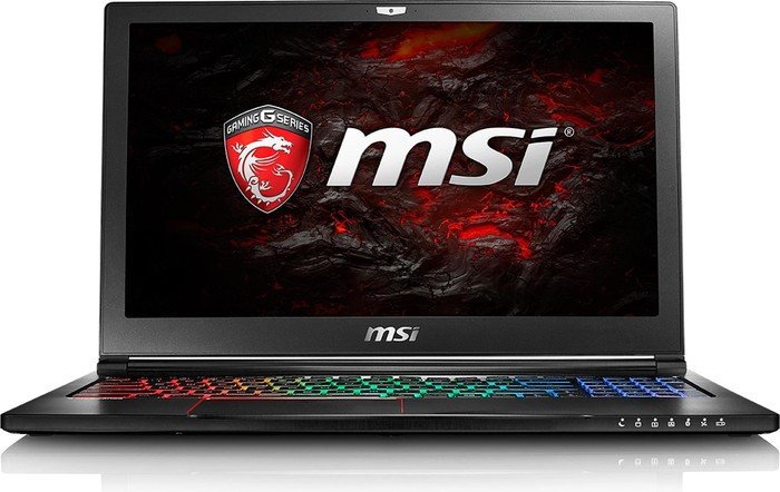Ноутбук MSI GS63 7RE-002RU Stealth Pro 15.6" 1920x1080, Intel Core i7-7700HQ 2.8GHz, 8Gb RAM, 1Tb HDD+128Gb SSD, GeForce GTX1050Ti-4Gb, WiFi, BT, Cam, W10, черный (9S7-16K412-002) плохая упаковка