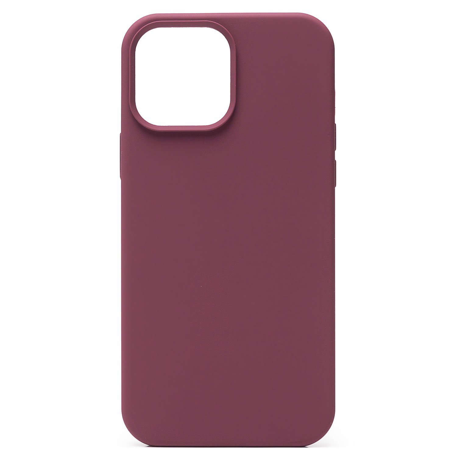 

Чехол-накладка Full Soft Touch для смартфона Apple iPhone 13 Pro Max, силикон, красный бордо (202797)