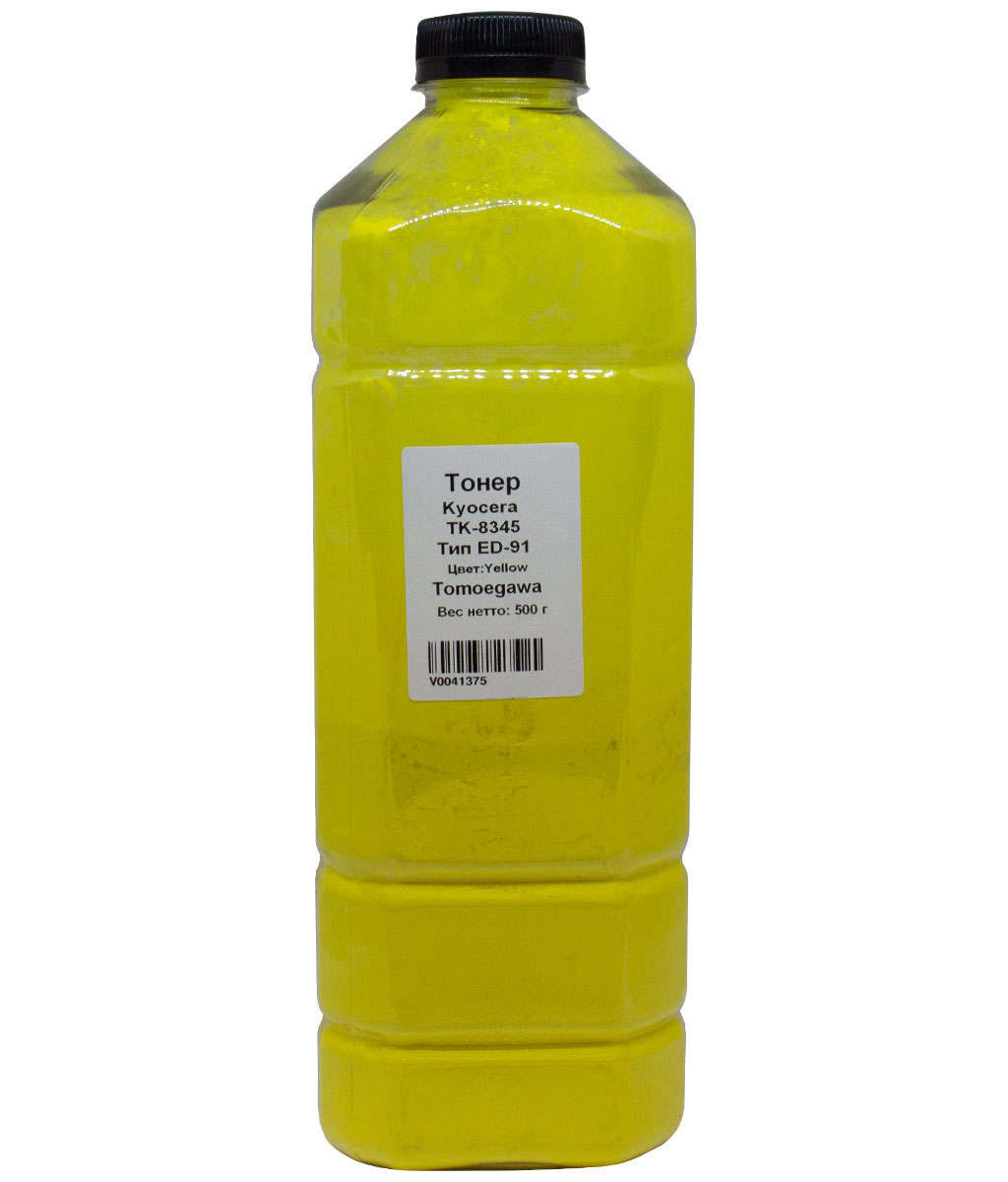 

Тонер Tomoegawa, канистра 500 г, желтый, совместимый для Kyocera, тип ED-91 (20111481)