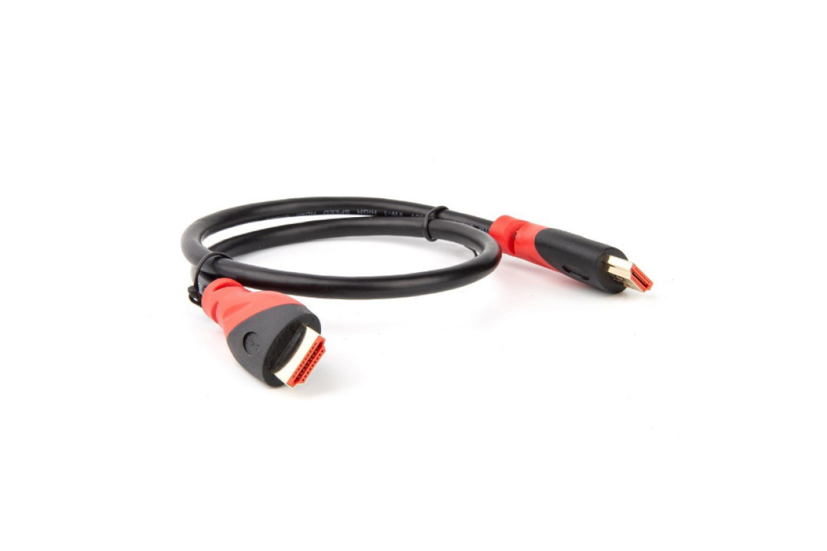 

Кабель HDMI(19M)-HDMI(19M) v2.0 4K, экранированный, ферритовый фильтр, 50 см, черный Telecom HDMI (TCG220-0.5м), HDMI