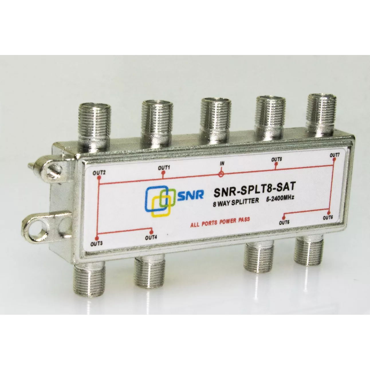 Разветвитель TV-IN-8xTV-OUT, SNR