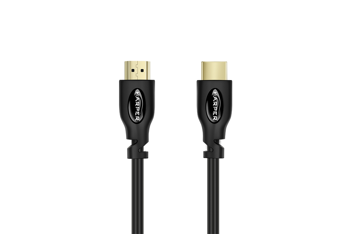 

Кабель HDMI(19M)-HDMI(19M), 3 м, черный HARPER