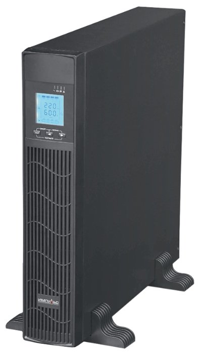 ИБП Импульс ЮНИОР ПРО 2000 РТ, 2000 В·А, 1.6 кВт, IEC, розеток - 8, USB, черный (JR20202)