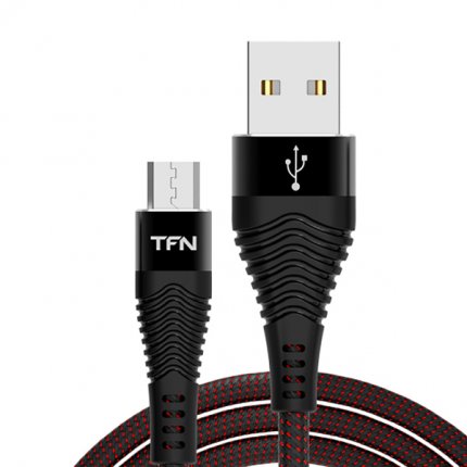 

Кабель Micro USB 2.0(Bm)-USB 2.0(Am), 2м, черный TFN forza (CFZMICUSB2MBK), 0