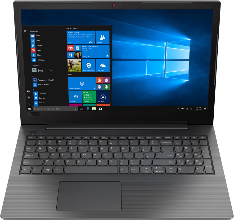 

Ноутбук Lenovo V130-15IKB 15.6" 1920x1080, Intel Core i3-8130U 2.2GHz, 4Gb RAM, 500Gb HDD, DVD-RW, WiFi, BT, Cam, DOS, серый (81HN010YRU), V130-15IKB
