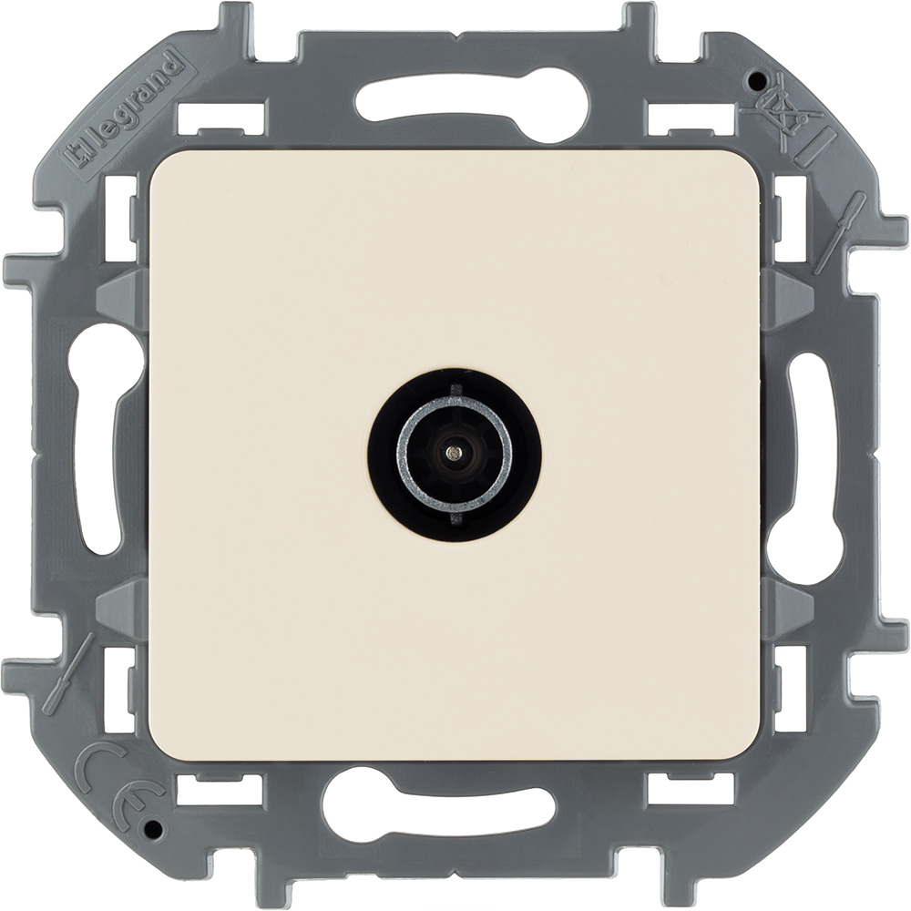 

Розетка TV Legrand Inspiria, слоновая кость, оконечная, без рамки (673871)