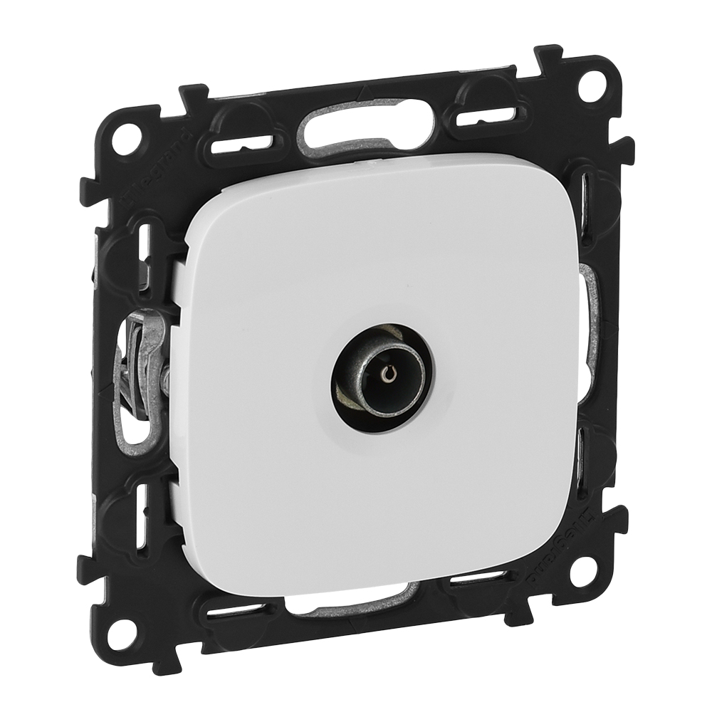 

Розетка TV Legrand Valena Allure, белый, оконечная, без рамки (753760)