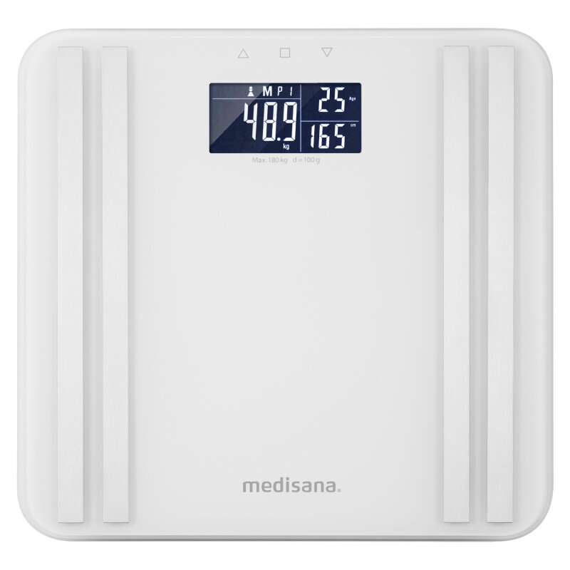 

Весы Medisana BS465, 180кг, диагностические, белый (1611110), BS465