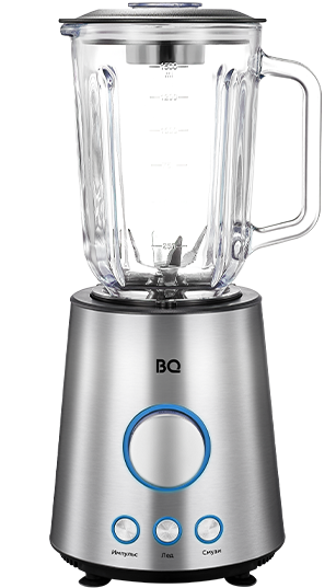 

Блендер стационарный BQ SB1000 1200Вт, 1.5л, черный/серебристый (4630055248056), SB1000