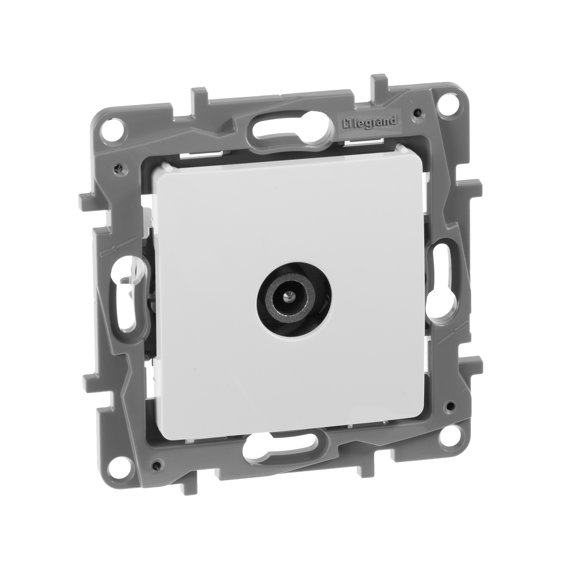 

Розетка TV Legrand Etika, белый, проходная, без рамки (672263)