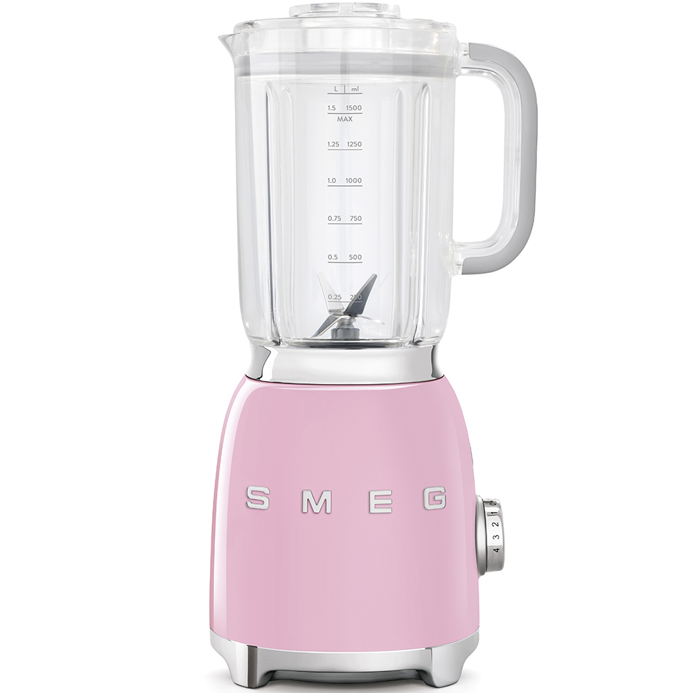 

Блендер стационарный Smeg 50's Style BLF01PKEU 800Вт, 1.5л, розовый (1330849), BLF01PKEU