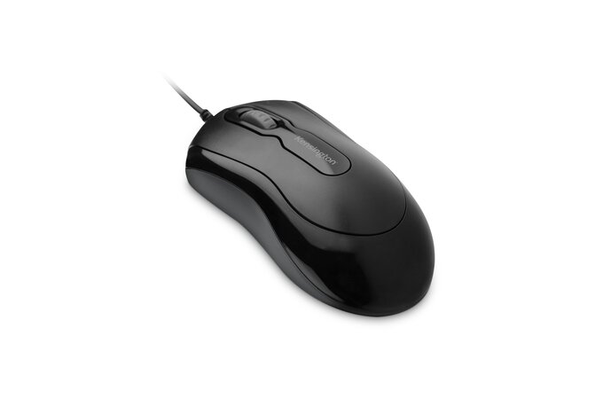 Мышь проводная Kensington Mouse in-a-Box, 800dpi, оптическая лазерная, USB, черный (K72356EU)