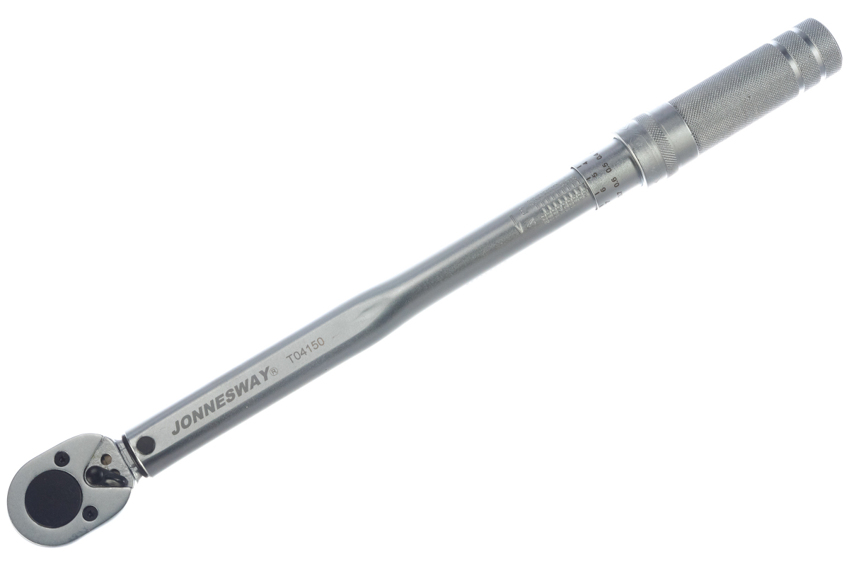 

Динамометрический ключ Jonnesway T04150, 1/2", 40-210 нм (Т04М150), T04150