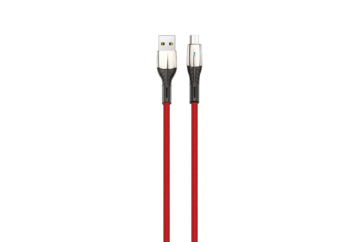 

Кабель Micro USB-USB, 1A, 1м, красный Exployd Classic (EX-K-1030)