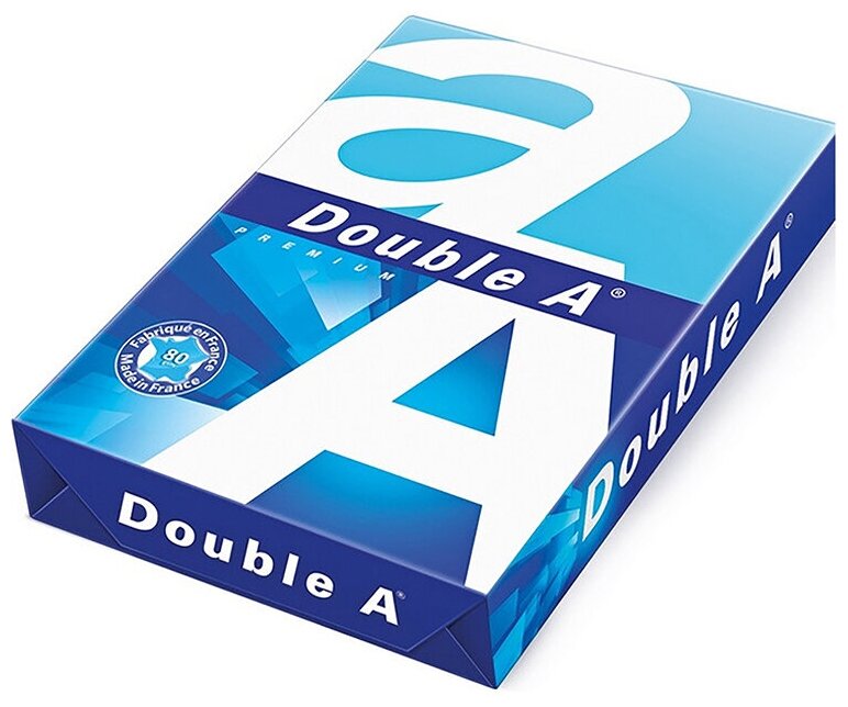 

Бумага A4 80 г/м² 500 листов, 82 мкм, 170% CIE Double A Эвкалипт (3613630000042)