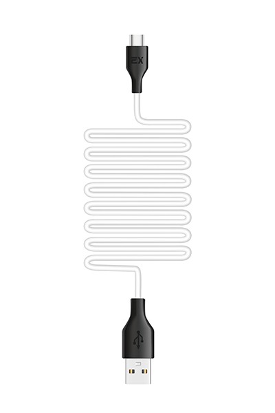 

Кабель USB 2.0 Type-C(m)-USB 2.0(Am), 2.1A, 1м, белый Exployd KEEN (EX-K-1190), 0