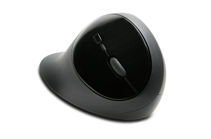 Мышь беспроводная Kensington ProFit Ergo, 1600dpi, оптическая светодиодная, Bluetooth/USB, черный (K75404EU)