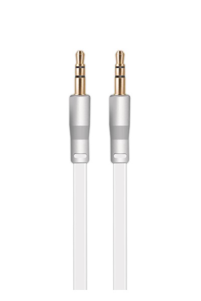 

Кабель Jack 3.5mm(M)-Jack 3.5mm(M), 1м, белый EXPLOYD (EX-K-475)