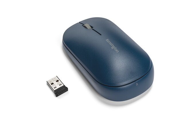 

Мышь беспроводная Kensington SureTrack Dual, 4000dpi, оптическая светодиодная, Bluetooth / USB, синий (K75350WW), SureTrack Dual