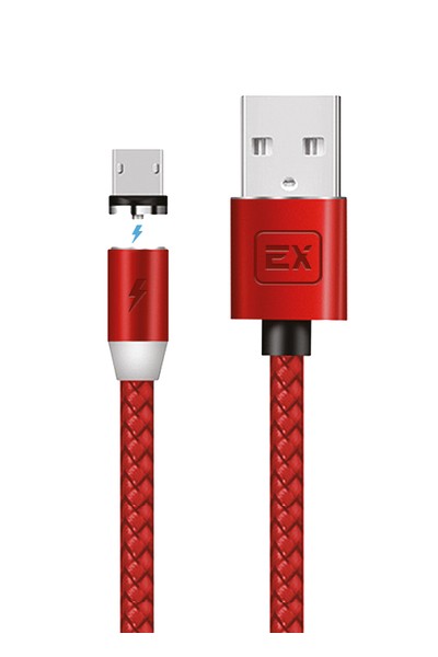 

Кабель Micro USB 2.0(Bm)-USB 2.0(Am), 2.1A, 1м, красный Exployd Classic (EX-K-783), 0