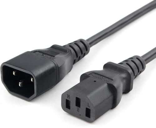 

Кабель питания IEC-320-C13-IEC-320-C14, 10A, 220В, 5м, черный Power Cube (RPC-189BLPRO5), 0
