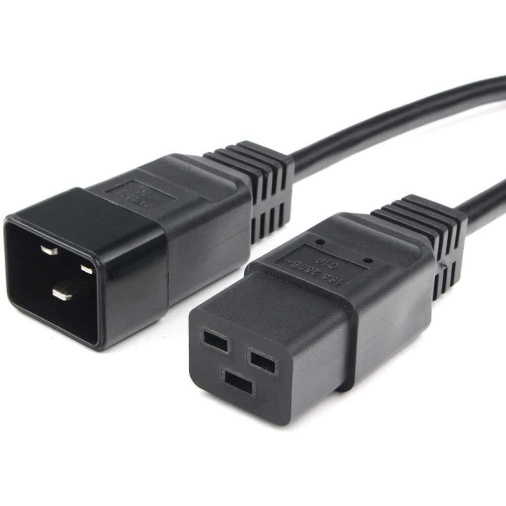 

Кабель питания IEC-320-C19-IEC-320-C20, 16A, 220В, 1.8м, черный Power Cube (RPC-189C191,8BL)