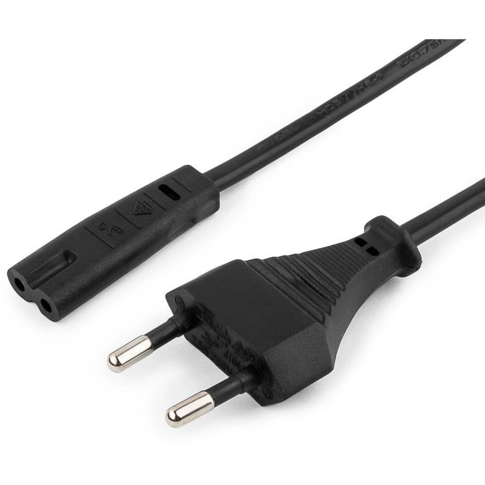 

Кабель питания IEC-320-C7-Europlug (M), 220В, 1.8м, черный Power Cube (RPC-184BLPRO1.8)