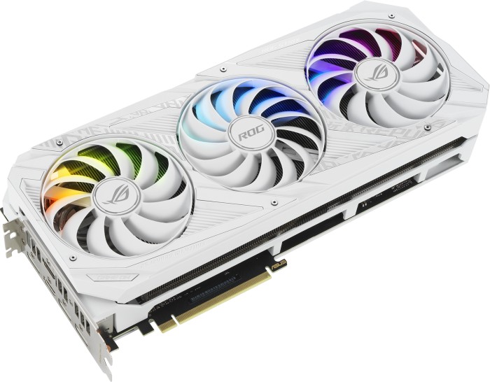 

Видеокарта ASUS NVIDIA GeForce RTX 3070 ROG STRIX OC White Edition, 8Gb DDR6, 256bit, PCI-E, 2HDMI, 3DP, Retail (ROG-STRIX-RTX3070-O8G-WHITE-V2 LHR), ROG STRIX OC White Edition