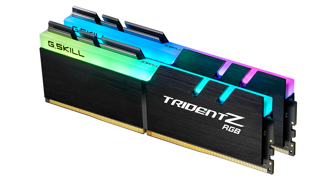 

Комплект памяти DDR4 DIMM 32Gb (2x16Gb), 3600MHz, CL16, 1.35 В, G.Skill, Trident Z RGB (F4-3600C16D-32GTZR), F4-3600C16D-32GTZR