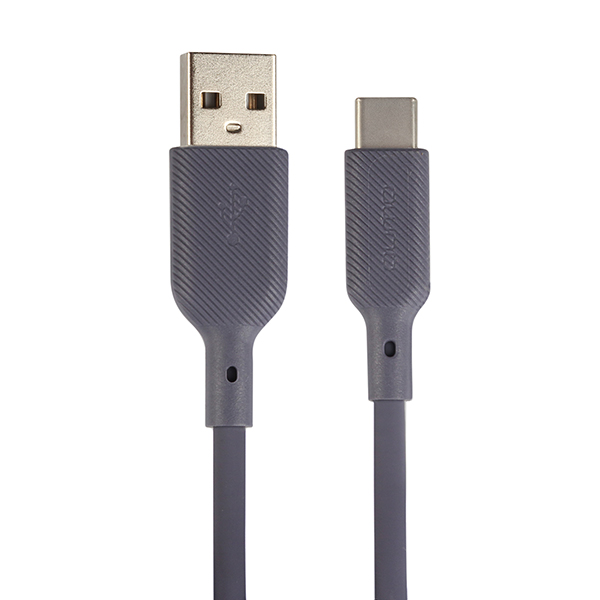 

Кабель USB-USB Type-C, OTG, 3A, 1м, серый Qumo (32962)